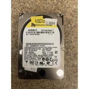 Western Digital VelociRaptor 300GB Internal 10000RPM 3.5" (WD3000GLFSRTL) HDD